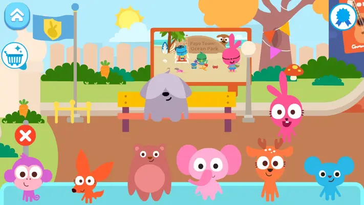 Papo Town School android App screenshot 6